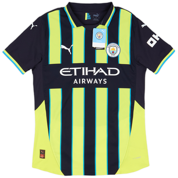 2024-25 Manchester City Maillot Extérieur Authentique - Avec boîte