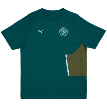2025-26 Manchester City Puma T-shirt technique à poche (L)