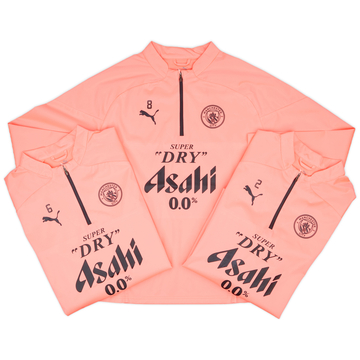 2024-25 Manchester City Version Joueur Haut de Pluie 1/4 Zip - 9/10