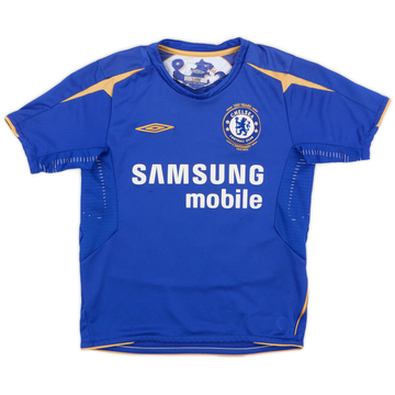 2005-06 Chelsea Maillot domicile Centenaire - 7/10 - (6-7 ans)
