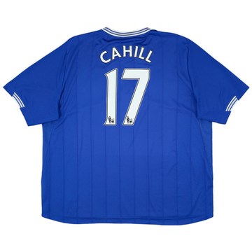2009-10 Everton Home Shirt Cahill #17