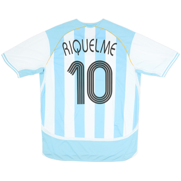 2006 Argentina adidas Réédition Maillot Domicile Riquelme #10