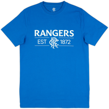 2023-24 Rangers Castore T-shirt graphique (S)