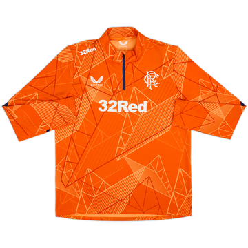 2024-25 Rangers Castore Haut d'entraînement 1/4 Zip