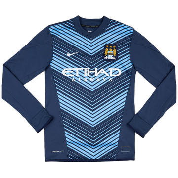 2014-15 Manchester City Nike Sweat Therma-fit - 9/10 - (S)
