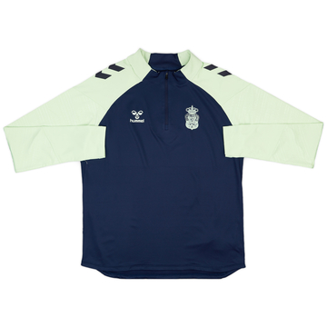 2024-25 Las Palmas Hummel Haut d'entraînement 1/4 zip