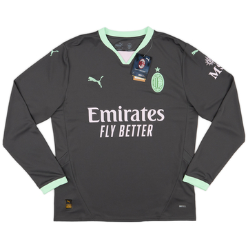 Maillot troisième AC Milan 2024-25 manches longues