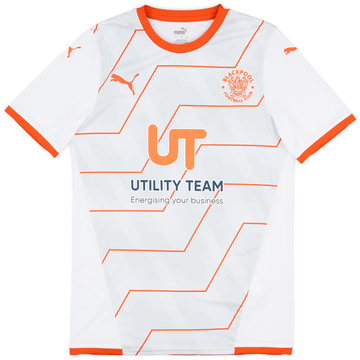 2021-22 Maillot extérieur Blackpool - 8/10 - (S)