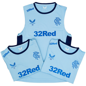 2024-25 Rangers Castore Débardeur d'entraînement version joueur #- 8/10