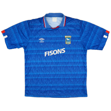 1989-92 Ipswich Maillot Domicile - 6/10 - (L)