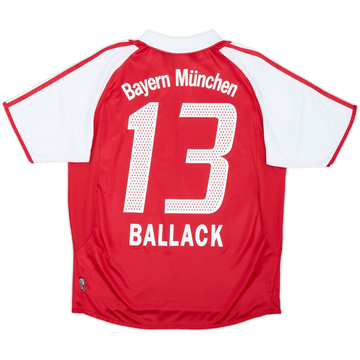 2003-04 Bayern Munich Maillot Domicile Ballack #13 - 8/10 - (15-16 ans)