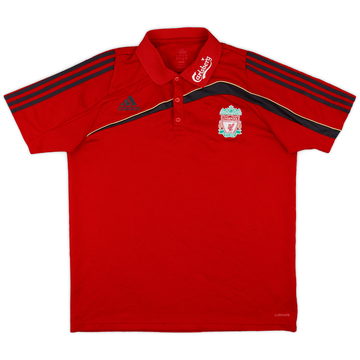2009-10 Liverpool adidas Polo - 8/10 - (XL)
