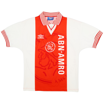 1995-96 Ajax Maillot Domicile - 7/10 - (Y)