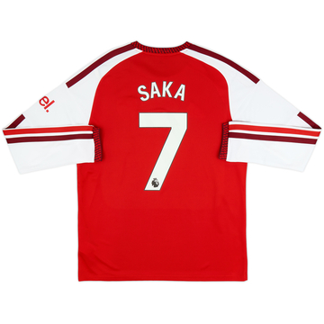 2026-27 Arsenal Maillot Domicile Manches longues Saka #7