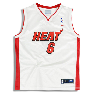 2002-05 Miami Heat Jones #6 Reebok Maillot (Domicile)