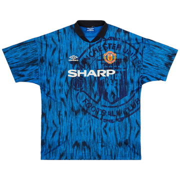 1992-93 Manchester United Maillot extérieur - 5/10 - (XL)