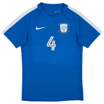 2017-18 Preston North End Maillot d'entraînement Nike version joueur #4 - 7/10 - (S)