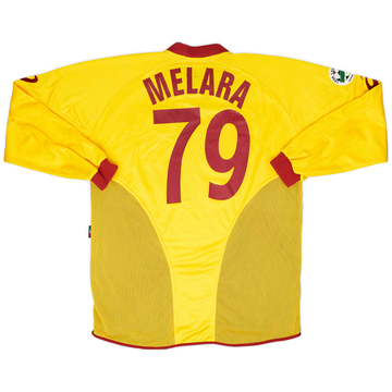 2004-05 Livorno Maillot third porté Melara #79