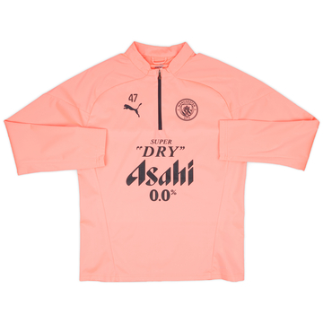 2023-24 Manchester City version joueur Haut de pluie 1/4 Zip #47 (Foden) - 9/10 - (M)