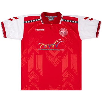 Maillot Domicile Danemark 1996-98, version match #2