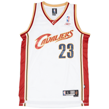 2004-06 Cleveland Cavaliers James #23 Maillot domicile Reebok Swingman - 7/10 - (L)