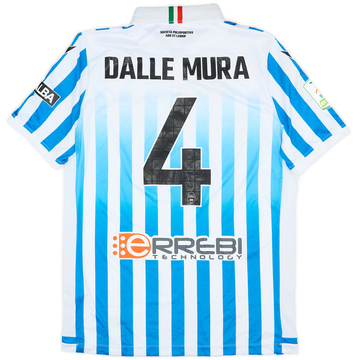 2022-23 SPAL Maillot domicile porté en match Dalle Mura #4