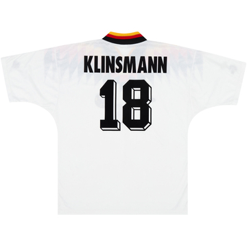 1994-96 Germany Home Shirt Klinsmann #18