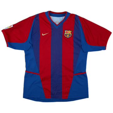 2002-03 Barcelona Maillot Domicile - 6/10 - (13-15 ans)