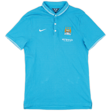 2014-15 Manchester City Nike Polo 9/10 (M)