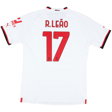 2022-23 AC Milan Maillot extérieur R.Leao #17 - 10/10 - (XXL)