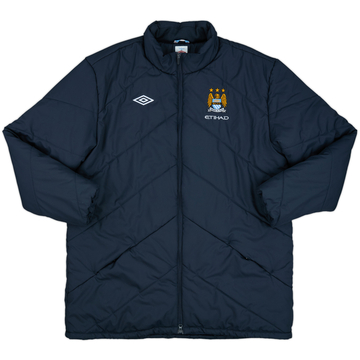 2009-10 Manchester City Umbro Manteau de banc matelassé - 8/10 - (3XL)