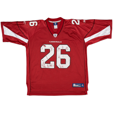 2009-11 Arizona Cardinals Wells #26 Reebok On Field Camiseta Local - 6/10 - (XXL)