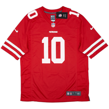 2017-21 San Francisco 49ers Garoppolo #10 Nike Game Home Jersey (L)