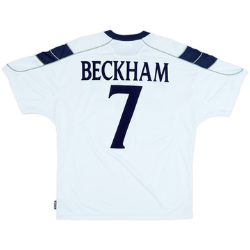 1999-00 Manchester United Maillot Third Beckham #7 - 8/10 - (L)