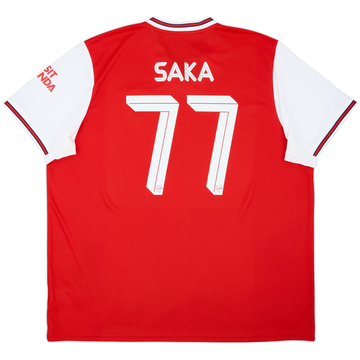 2019-20 Arsenal Maillot domicile Saka #77 - 9/10 - (3XL)