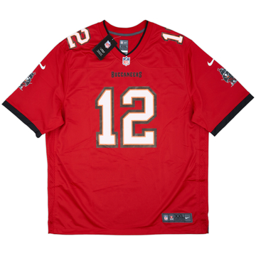 2020-22 Tampa Bay Buccaneers Brady #12 Nike Game Home Jersey (XXL)