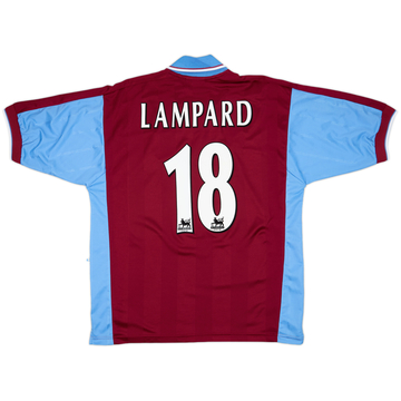 1997-98 West Ham Maillot domicile Lampard #18 - 10/10 - (L)