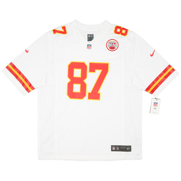 2013-23 Kansas City Chiefs Kelce #87 Nike Maillot extérieur (L)
