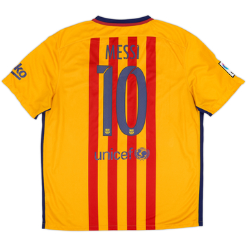 Maillot extérieur 2015-16 Barcelone Messi #10