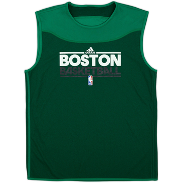 2013-14 Boston Celtics adidas Maillot d'entraînement réversible - 9/10 - (M)