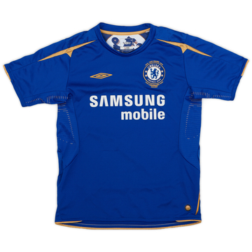 2005-06 Chelsea Maillot Domicile Centenaire - 8/10 - (10-11 ans)