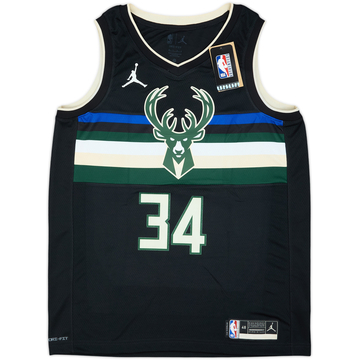Maillot Nike Swingman Alternatif Milwaukee Bucks Antetokounmpo #34 2020-22 (L)