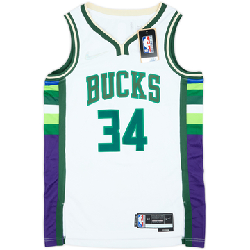 Maillot Swingman Alternatif Nike Milwaukee Bucks 'Giannis' #34 2021-22 (S)