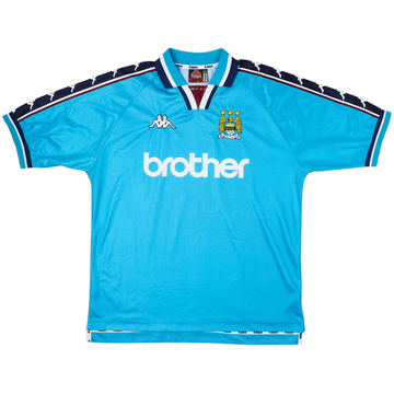 1997-99 Manchester City Maillot Domicile - 5/10 - (XL)