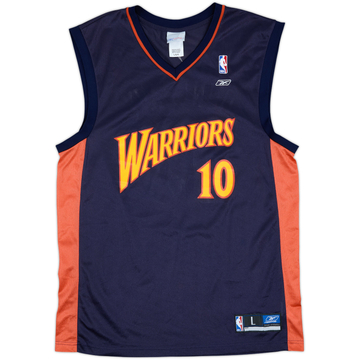 2002-03 Golden State Warriors Dunleavy #10 Reebok Maillot extérieur - 9/10 - (L)