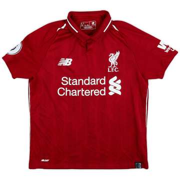 2018-19 Liverpool Maillot Domicile - 9/10 - (10-11 ans)