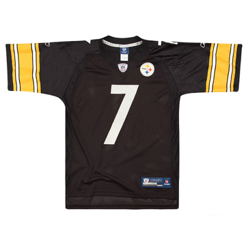 2008-11 Pittsburgh Steelers Roethlisberger #7 Reebok On Field Maillot (Domicile) XXL
