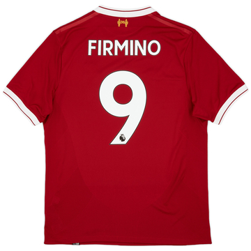 2017-18 Liverpool Maillot Domicile 125 ans Firmino #9 - 6/10 - (S)