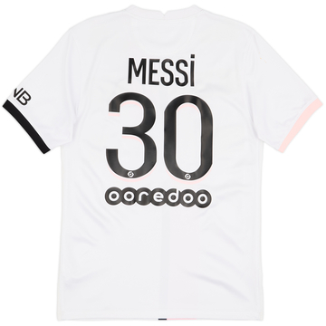 2021-22 Paris Saint-Germain Maillot extérieur Messi #30 - 6/10 - (S)