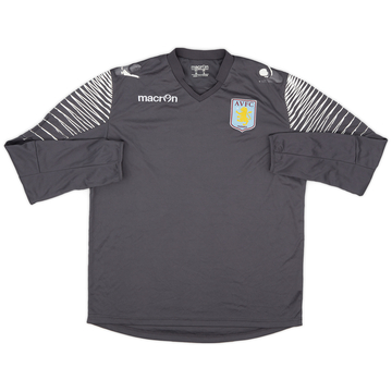 2015-16 Aston Villa Macron Maillot d'entraînement manches longues - 5/10 - (S)